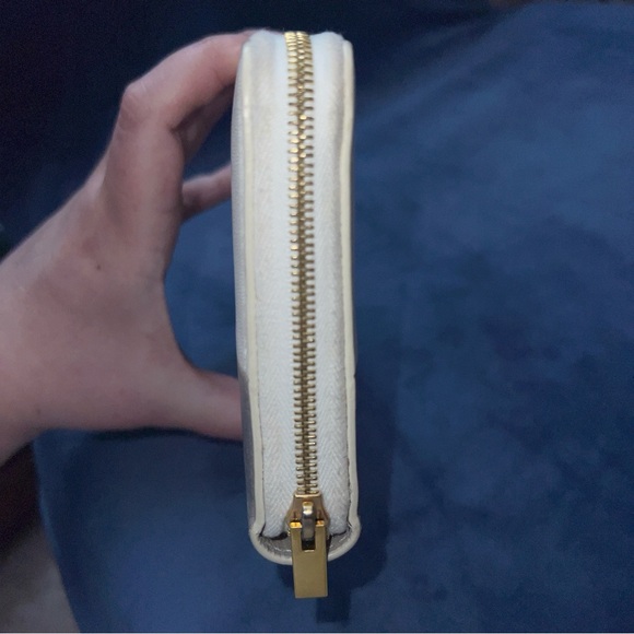 Celine Logo Leather Colorblock Long Wallet - Picture 8 of 12